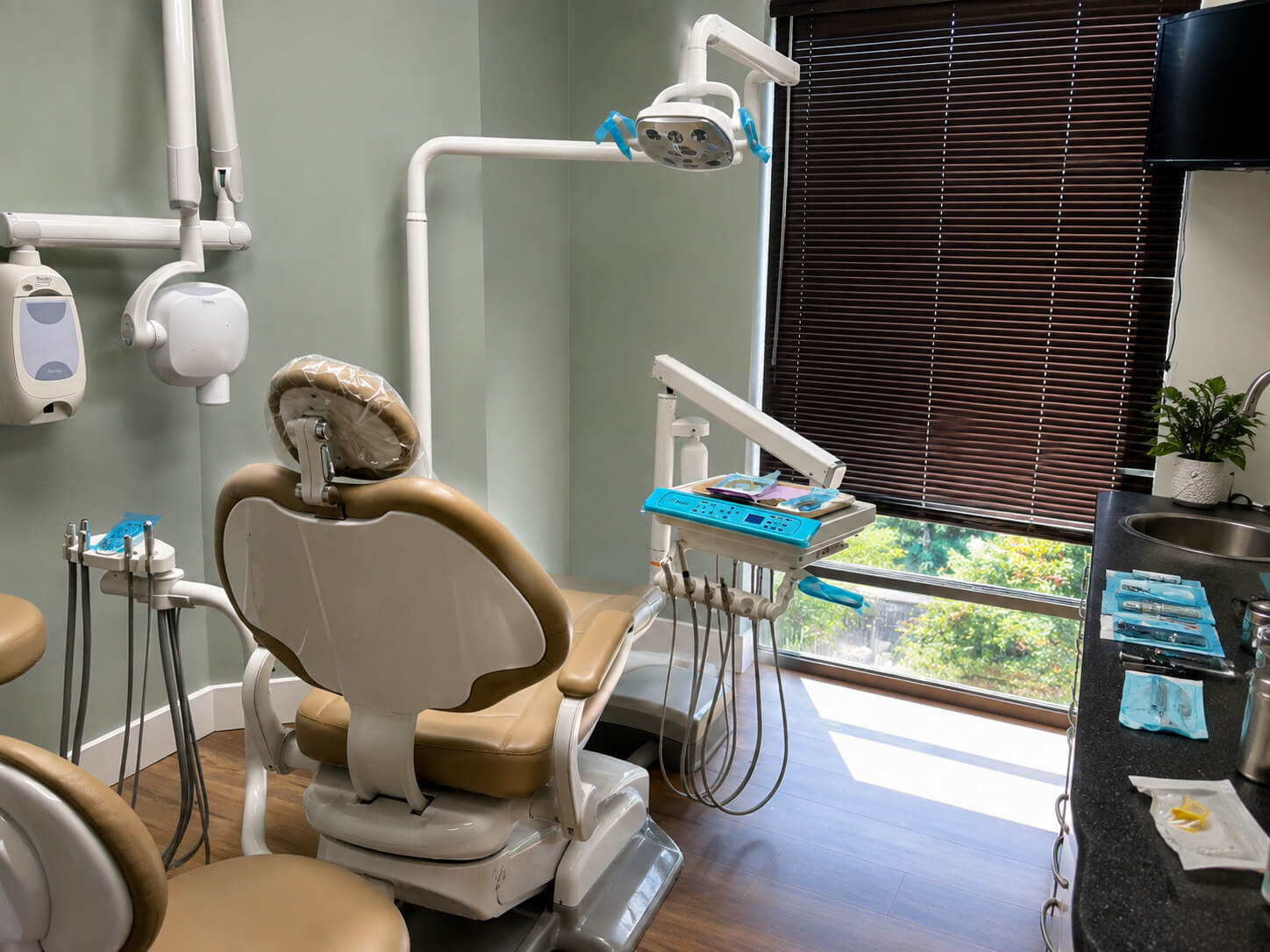 Dental treatment room at Plainsboro Family Dentistry in Plainsboro, NJ