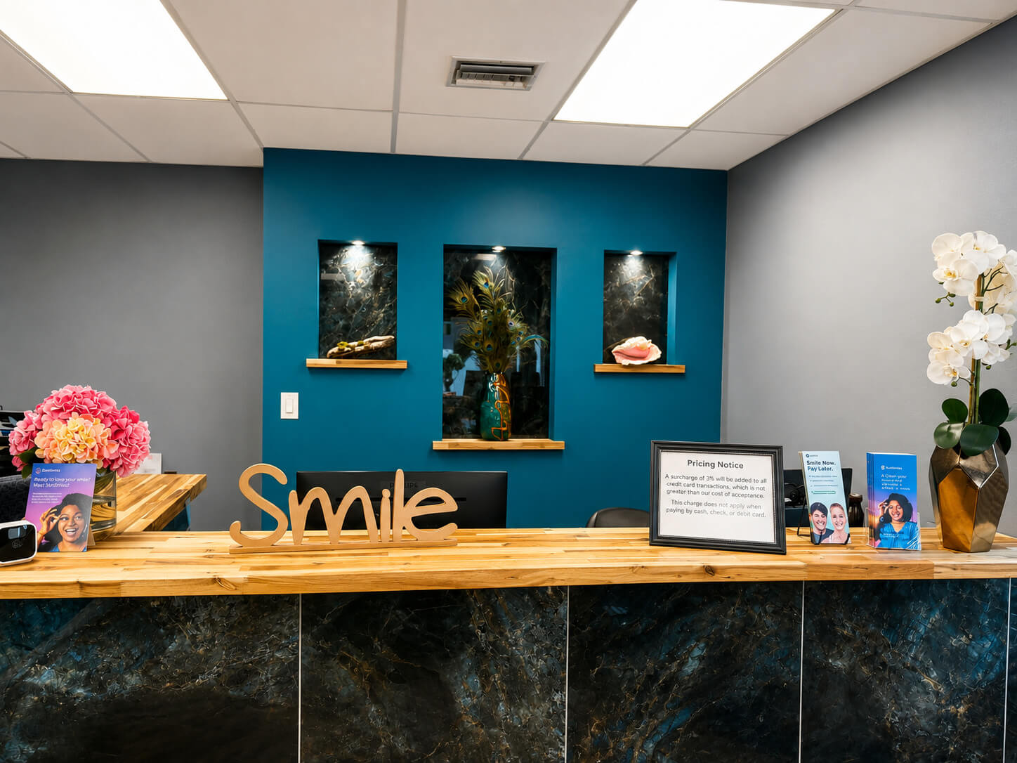 Plainsboro Family Dentistry reception area in Plainsboro, NJ